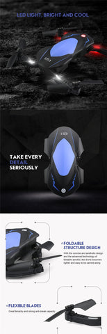 Image of Eachine E51 RC Quadcopter 720P Foldable Camera Selfie Drone with Altitude Hold - JustPeri - Drive Your Destiny