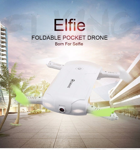 Image of Follow Me 720P Selfie Drone with Pocket Fit Design - JustPeri - Drive Your Destiny