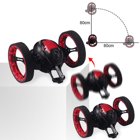 Image of 2.4GHz RC Bounce Car With Jumping LED Light and Music - JustPeri - Drive Your Destiny