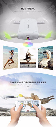 Image of Follow Me 720P Selfie Drone with Pocket Fit Design - JustPeri - Drive Your Destiny