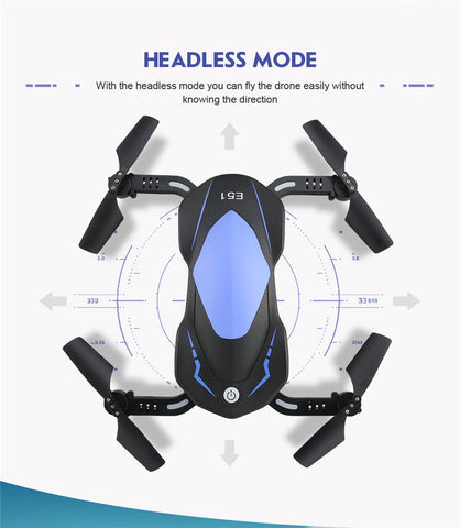 Image of Eachine E51 RC Quadcopter 720P Foldable Camera Selfie Drone with Altitude Hold - JustPeri - Drive Your Destiny