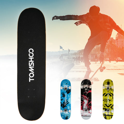 Image of Freestyle Graphic Printed 31 inch Long Skateboard - JustPeri - Drive Your Destiny
