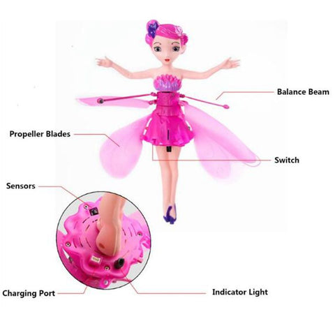 Image of Fairy Dolls IR Induction Flight Control, Girl's Toys - JustPeri - Drive Your Destiny