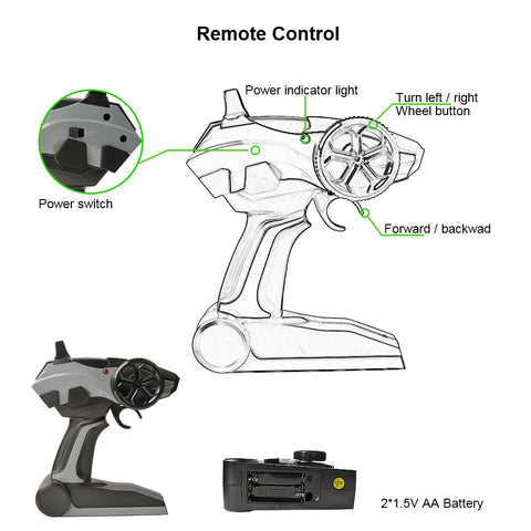 Image of RC Supersonic Crawler 1:18 Scale Off-Road Monster Truck - JustPeri - Drive Your Destiny
