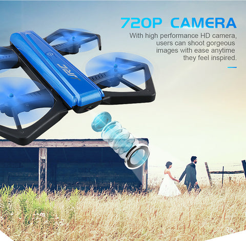 Image of Multiple Axis Foldable Mini RC Selfie Drone - JustPeri - Drive Your Destiny