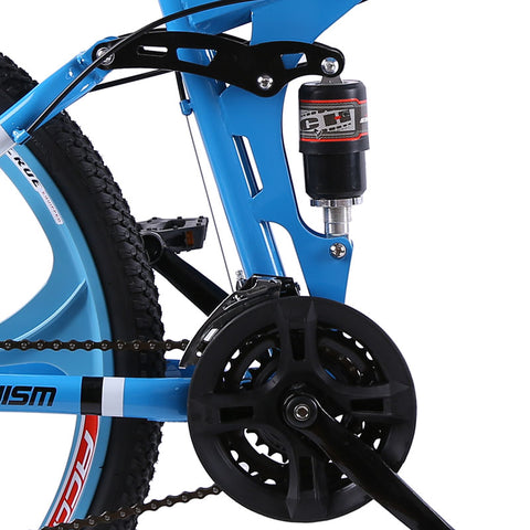 Image of 21-Speed Electric Foldable Mountain Bikes With Dual Disc Brake - JustPeri - Drive Your Destiny