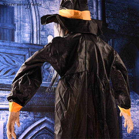 Image of Halloween Hanging Witch, Haunted House Props With Voice Induction - JustPeri - Drive Your Destiny
