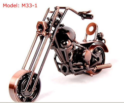 Image of Mini Die-Cast Metal Motorbike Model Display Toy - JustPeri - Drive Your Destiny