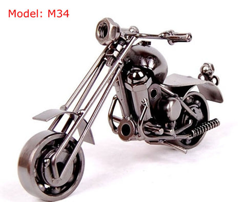 Image of Mini Die-Cast Metal Motorbike Model Display Toy - JustPeri - Drive Your Destiny