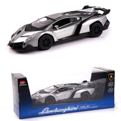 Image of Concept Car - Lamborghini Multi Color Die-cast metal Alloy car - Musical Flashing Pull Back Toy - JustPeri - Drive Your Destiny