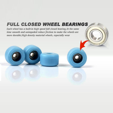 Image of Professional Type Alloy Stent Bearing Wheels - Finger Skateboard - JustPeri - Drive Your Destiny