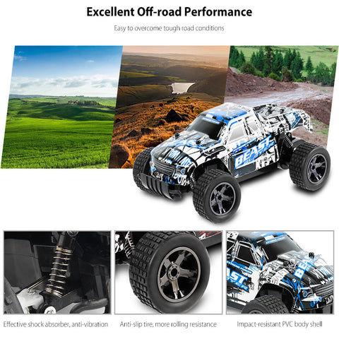 Image of Fast RC Racing Car with Powerful Brushed Motor - JustPeri - Drive Your Destiny