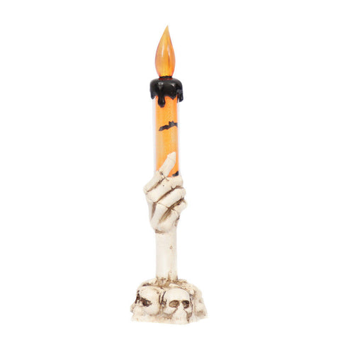 Image of LED Halloween Skull Candles, Skeleton Hand Holder- House of the Dead Collection - JustPeri - Drive Your Destiny