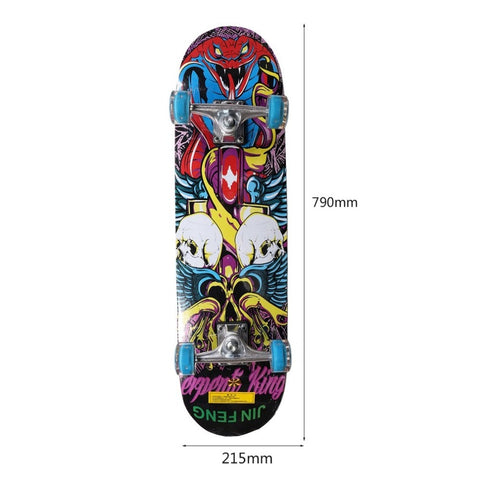 Image of Flash Wheel Entertainment Skateboard For Children - JustPeri - Drive Your Destiny