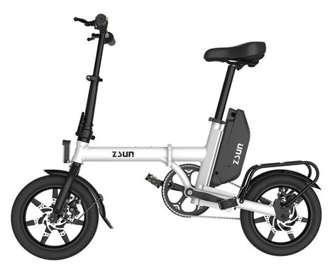 Image of Mini Foldable Electric Bike with 48V Lithium Battery - JustPeri - Drive Your Destiny