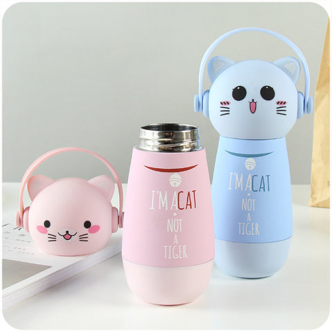 Image of Cute Trending Animal Thermos Flask for Kids - Back To School - JustPeri - Drive Your Destiny