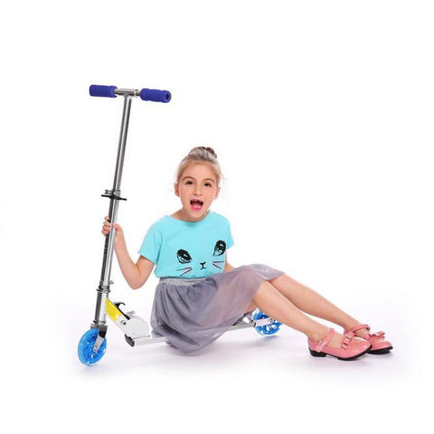 Image of Aluminum Height Adjustable Kick Scooter For Kids - JustPeri - Drive Your Destiny