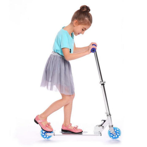 Image of Aluminum Height Adjustable Kick Scooter For Kids - JustPeri - Drive Your Destiny