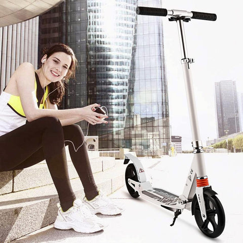 Image of Easy to Carry Dual Suspension Adult Scooter - JustPeri - Drive Your Destiny
