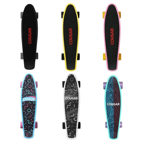 Image of Cool Arch Designed Four Wheel Plastic Longboard - JustPeri - Drive Your Destiny