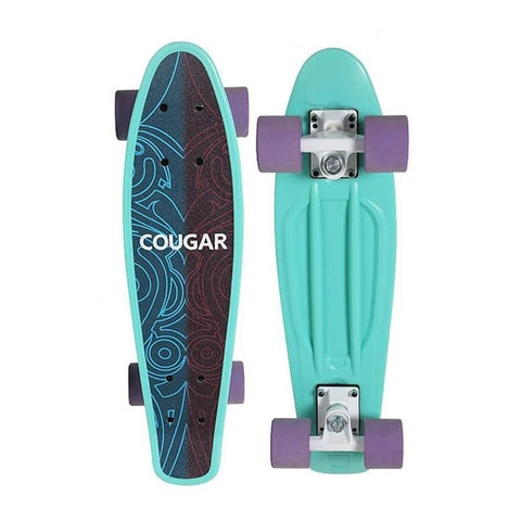 Image of Cool Arch Designed Four Wheel Plastic Longboard - JustPeri - Drive Your Destiny