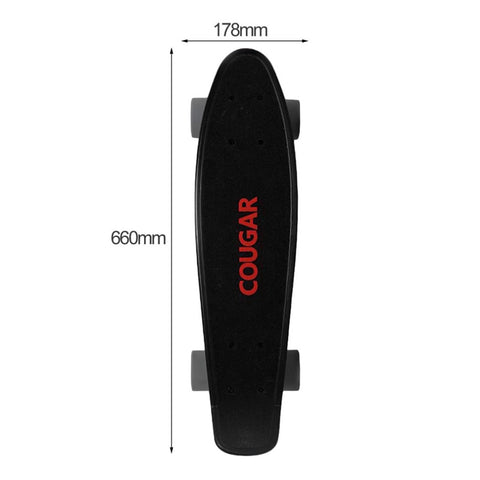 Image of Cool Arch Designed Four Wheel Plastic Longboard - JustPeri - Drive Your Destiny