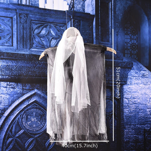 Image of Terrorizing Crawling Ghost Halloween Prop with Burning Eyes - JustPeri - Drive Your Destiny