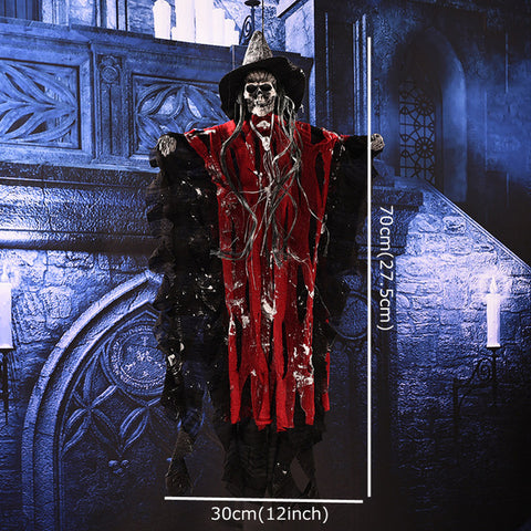 Image of Terrorizing Crawling Ghost Halloween Prop with Burning Eyes - JustPeri - Drive Your Destiny