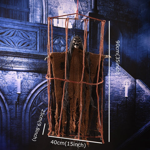 Image of Terrorizing Crawling Ghost Halloween Prop with Burning Eyes - JustPeri - Drive Your Destiny