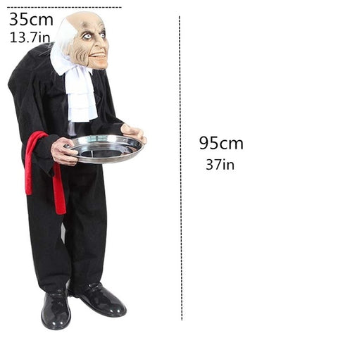 Image of Terrorizing Crawling Ghost Halloween Prop with Burning Eyes - JustPeri - Drive Your Destiny