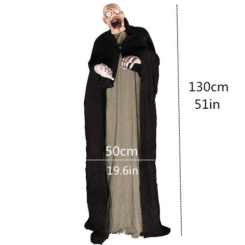 Image of Terrorizing Crawling Ghost Halloween Prop with Burning Eyes - JustPeri - Drive Your Destiny