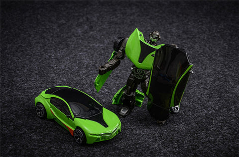Image of Transformer Car Diecast Metal Robot Toy Car - JustPeri - Drive Your Destiny