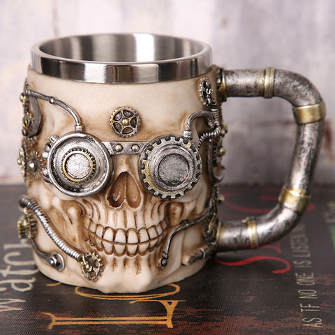 Image of Skeleton Mugs for Coffee, Juice and Beer - Halloween Special - JustPeri - Drive Your Destiny