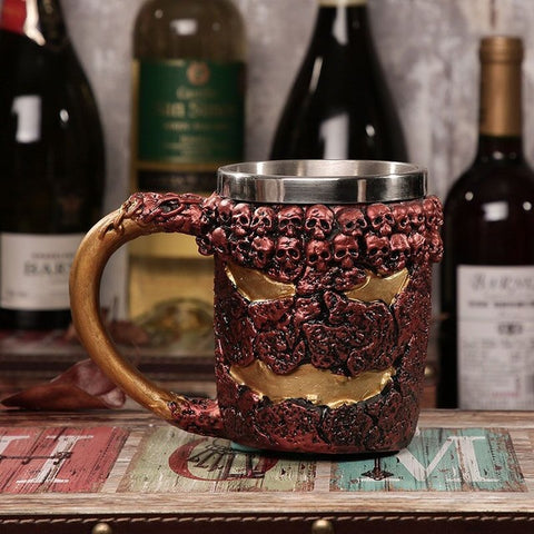 Image of Skeleton Mugs for Coffee, Juice and Beer - Halloween Special - JustPeri - Drive Your Destiny