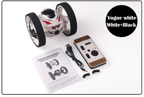 Image of 2.4GHz RC Bounce Car With Jumping LED Light and Music - JustPeri - Drive Your Destiny