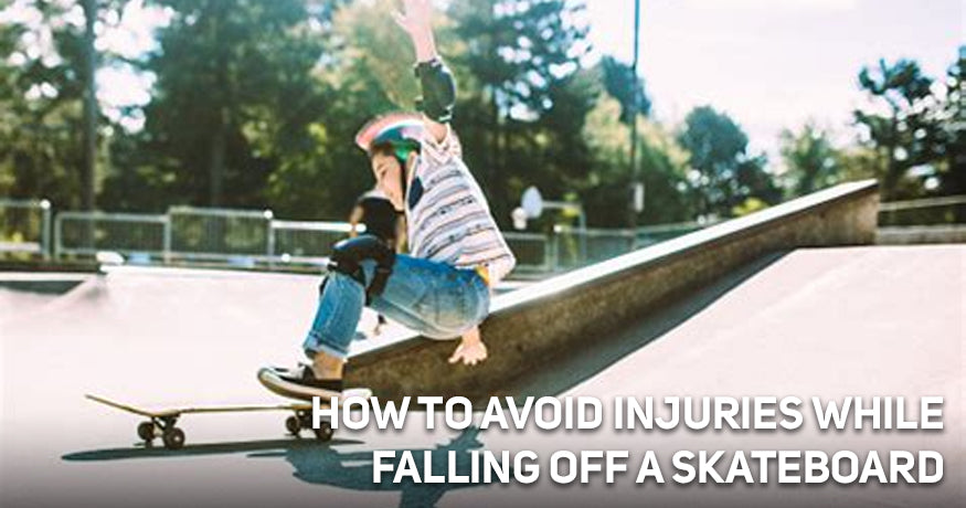 How to Avoid Injuries while Falling off a skateboard?
