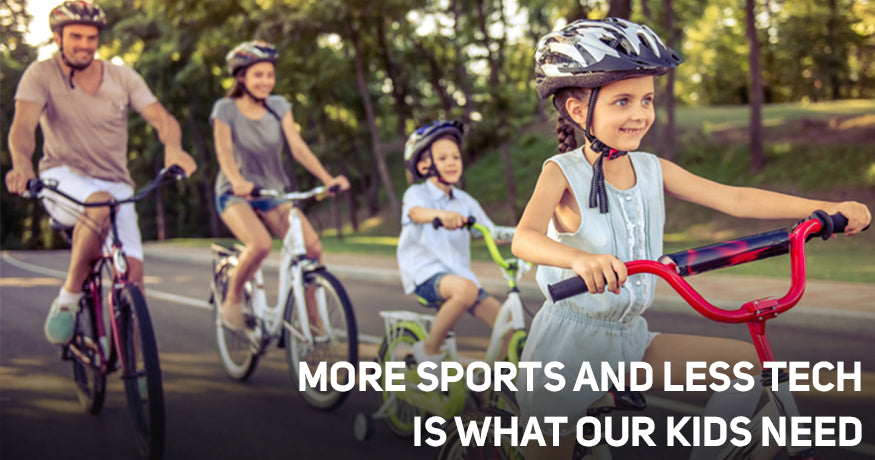 More Sports and Less Tech is What Our Kids Need