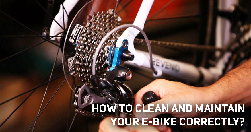 How to Clean and Maintain your E-Bike Correctly?