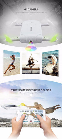 Follow Me 720P Selfie Drone with Pocket Fit Design - JustPeri - Drive Your Destiny