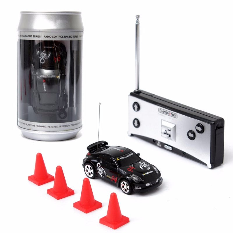 27MHz/40MHz RC Mini Coke Can Remote Radio Control Racing RC Car (US SELLER  SHIP)