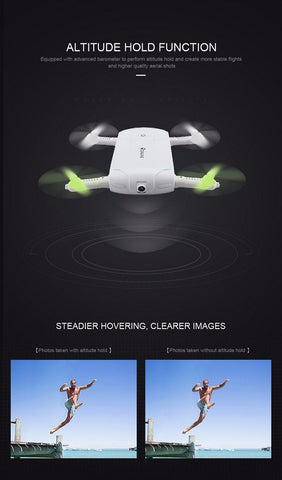 Image of Follow Me 720P Selfie Drone with Pocket Fit Design - JustPeri - Drive Your Destiny