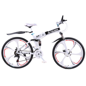 Trendy Foldable Electric bike with 21-speed Dual disc brake - JustPeri - Drive Your Destiny