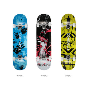 Freestyle Graphic Printed 31 inch Long Skateboard
