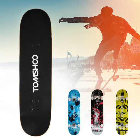 Freestyle Graphic Printed 31 inch Long Skateboard - JustPeri - Drive Your Destiny