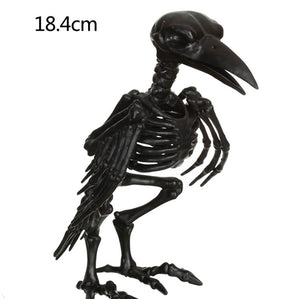 Halloween Skeleton Decoration, Scary Plastic Animals Bone Props Collection