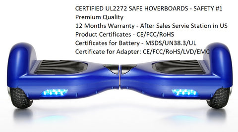 Image of 6.5 inch Premium Bluetooth Certified Hoverboard - JustPeri - Drive Your Destiny