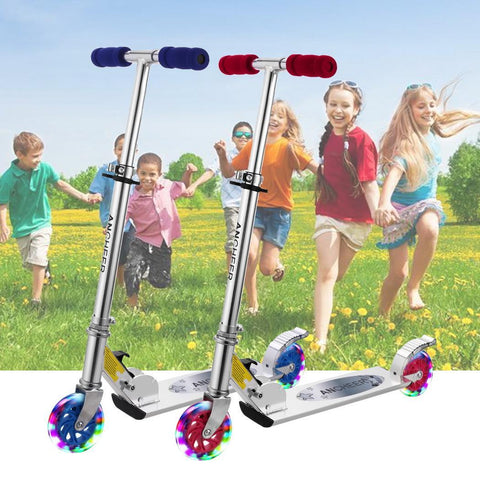 Image of Aluminum Height Adjustable Kick Scooter For Kids - JustPeri - Drive Your Destiny