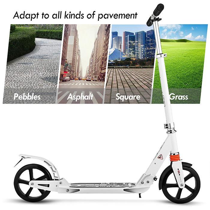 Easy to Carry Dual Suspension Adult Scooter - JustPeri - Drive Your Destiny