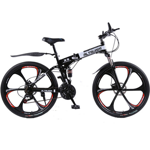 Image of Trendy Foldable Electric bike with 21-speed Dual disc brake - JustPeri - Drive Your Destiny