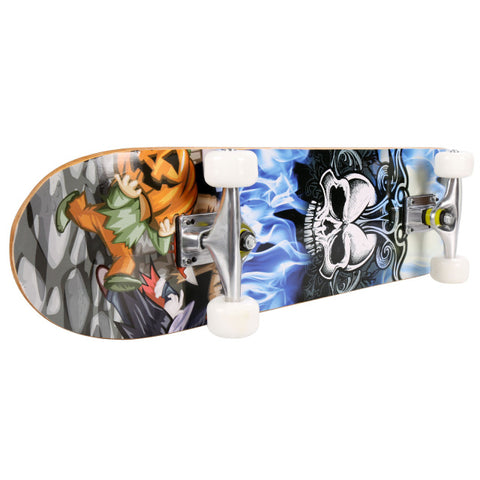 Image of Elifine Pro Skull Pattern Skateboard for extreme sports - JustPeri - Drive Your Destiny